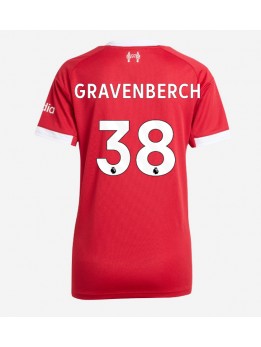 Billige Liverpool Ryan Gravenberch #38 Hjemmedrakt Dame 2025-26 Kortermet